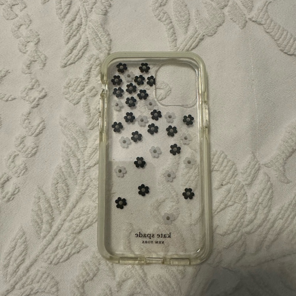 Kate Spade floral clean iPhone case! - Picture 2 of 3